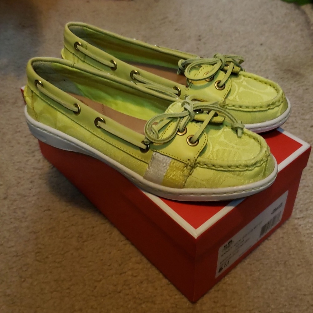 Coach Top Siders